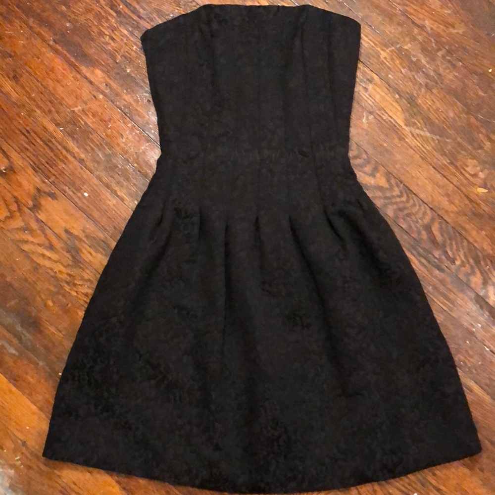 Black cocktail dress